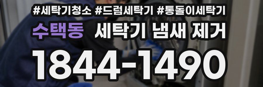 수택동 세탁기 냄새 제거