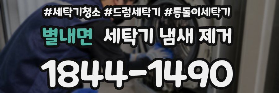 별내면 세탁기 냄새 제거