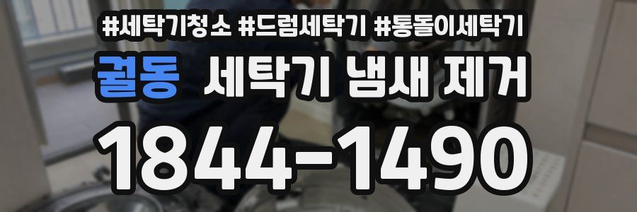 궐동 세탁기 냄새 제거