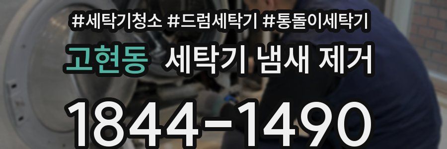 고현동 세탁기 냄새 제거