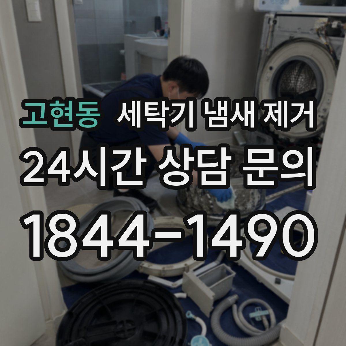 고현동 세탁기 냄새 제거