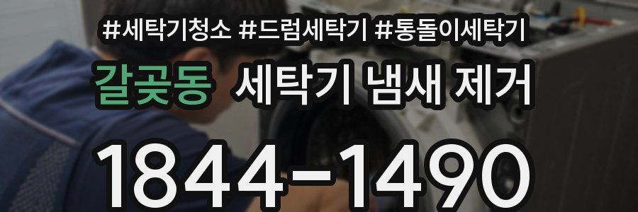 갈곶동 세탁기 냄새 제거