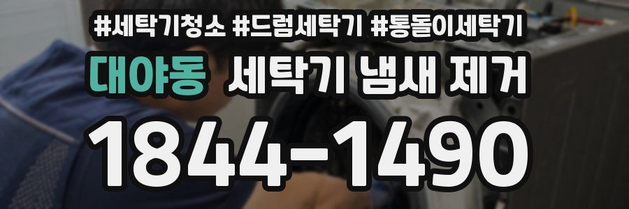 대야동 세탁기 냄새 제거