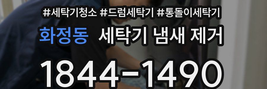 화정동 세탁기 냄새 제거