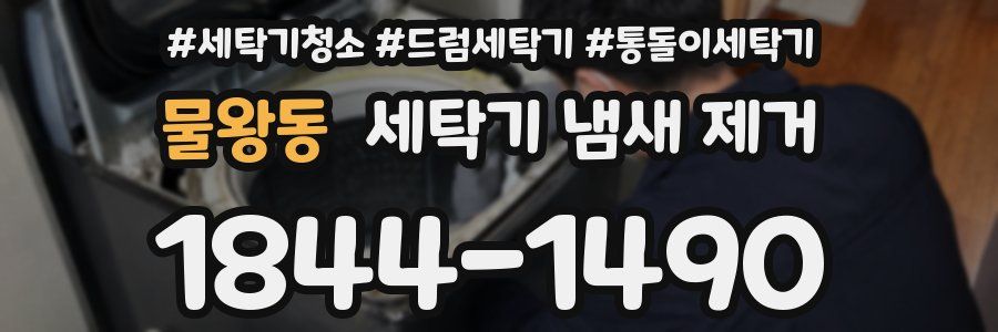 물왕동 세탁기 냄새 제거