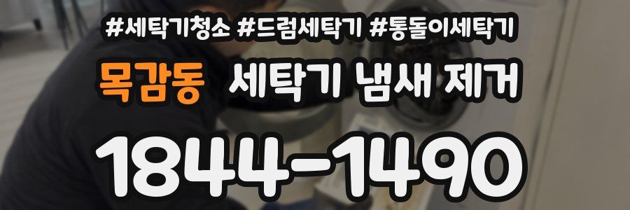 목감동 세탁기 냄새 제거