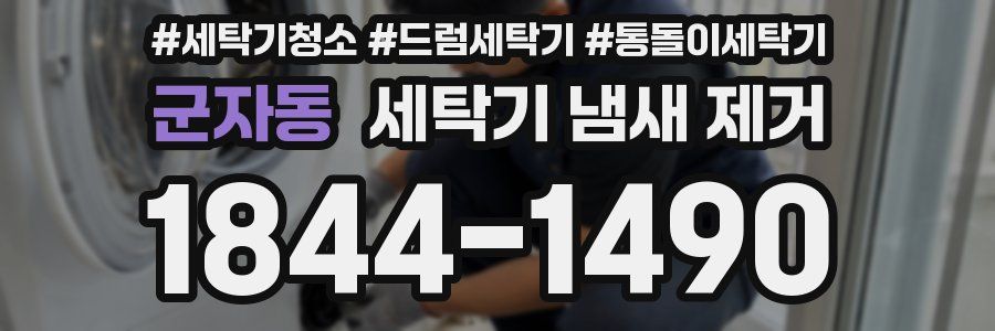 군자동 세탁기 냄새 제거
