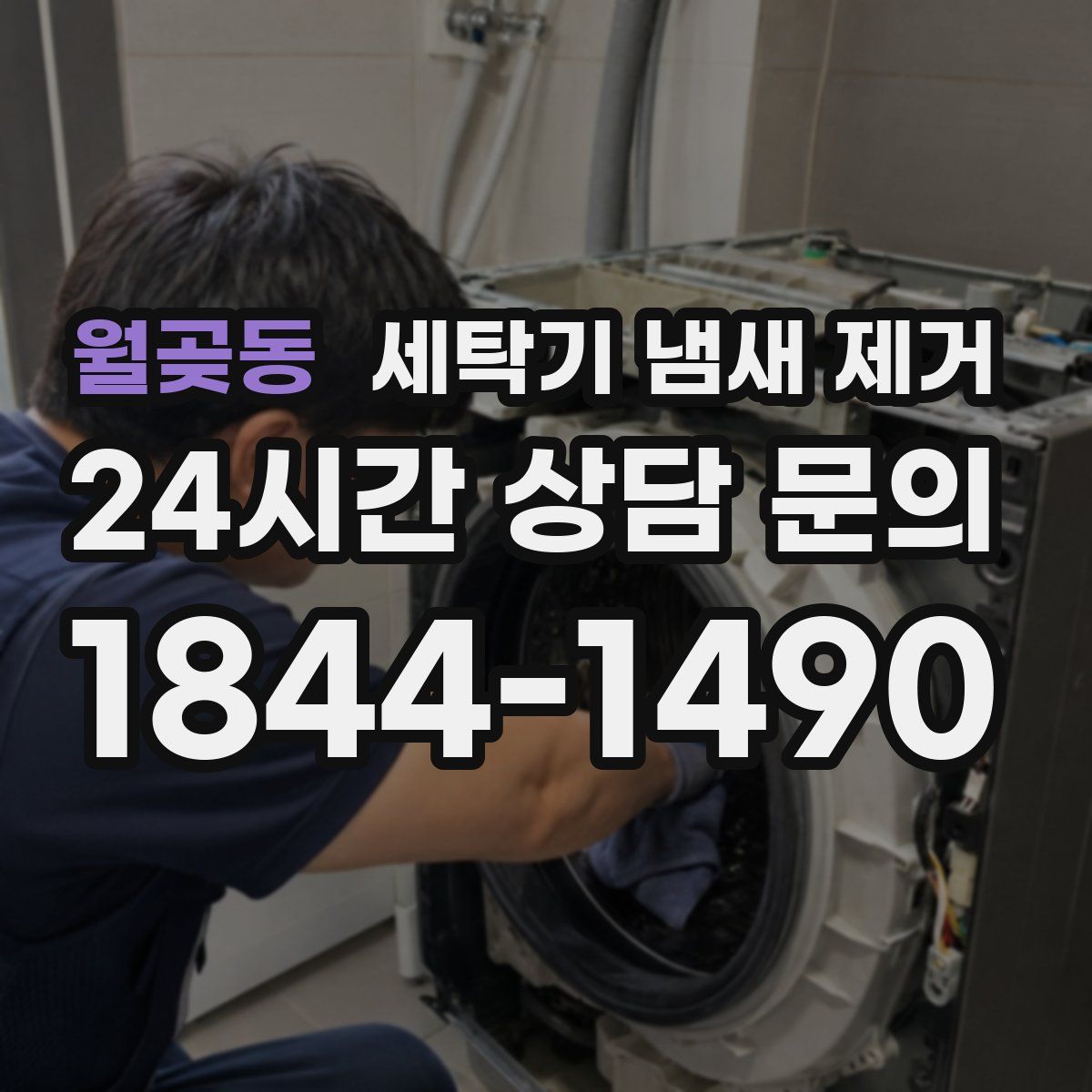 월곶동 세탁기 냄새 제거