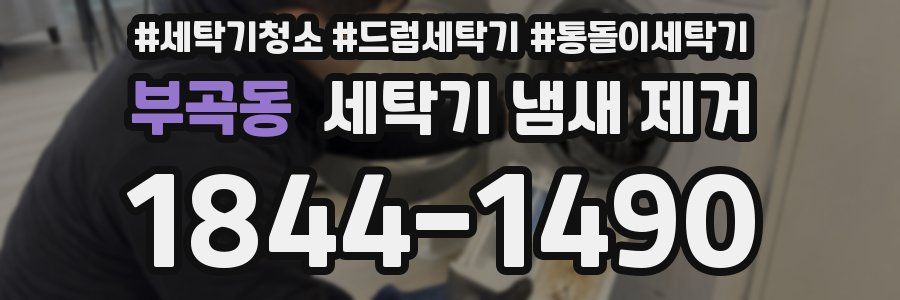부곡동 세탁기 냄새 제거
