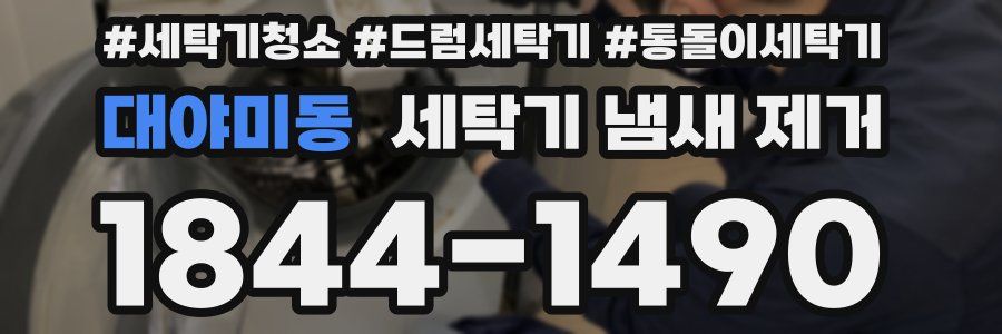 대야미동 세탁기 냄새 제거