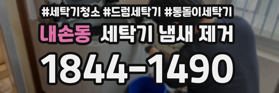 내손동 세탁기 냄새 제거