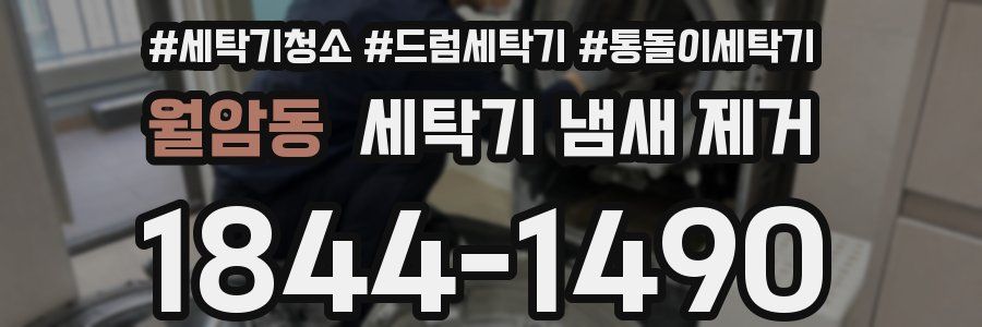 월암동 세탁기 냄새 제거