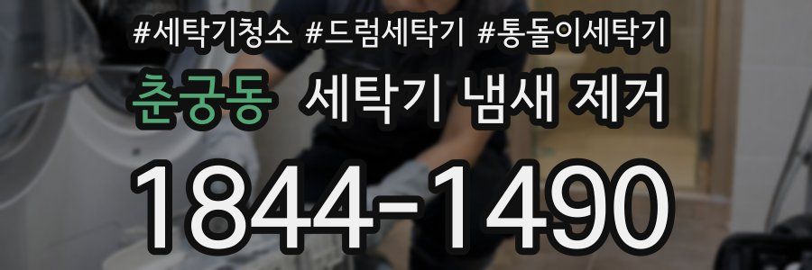 춘궁동 세탁기 냄새 제거