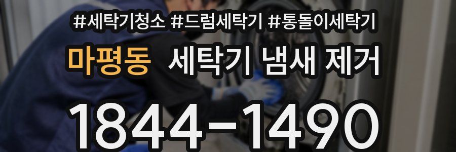 마평동 세탁기 냄새 제거