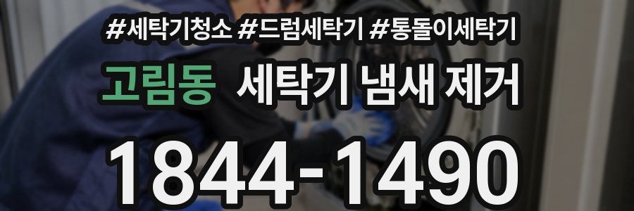 고림동 세탁기 냄새 제거