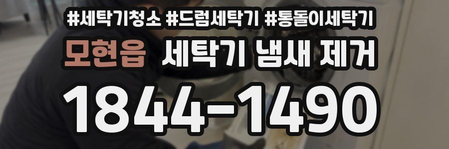 모현읍 세탁기 냄새 제거