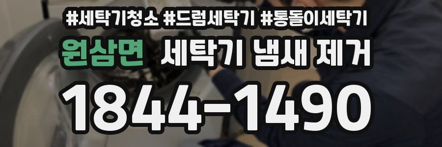 원삼면 세탁기 냄새 제거