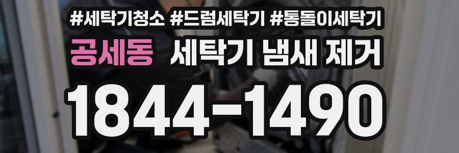 공세동 세탁기 냄새 제거