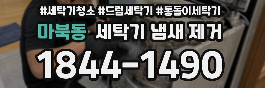 마북동 세탁기 냄새 제거