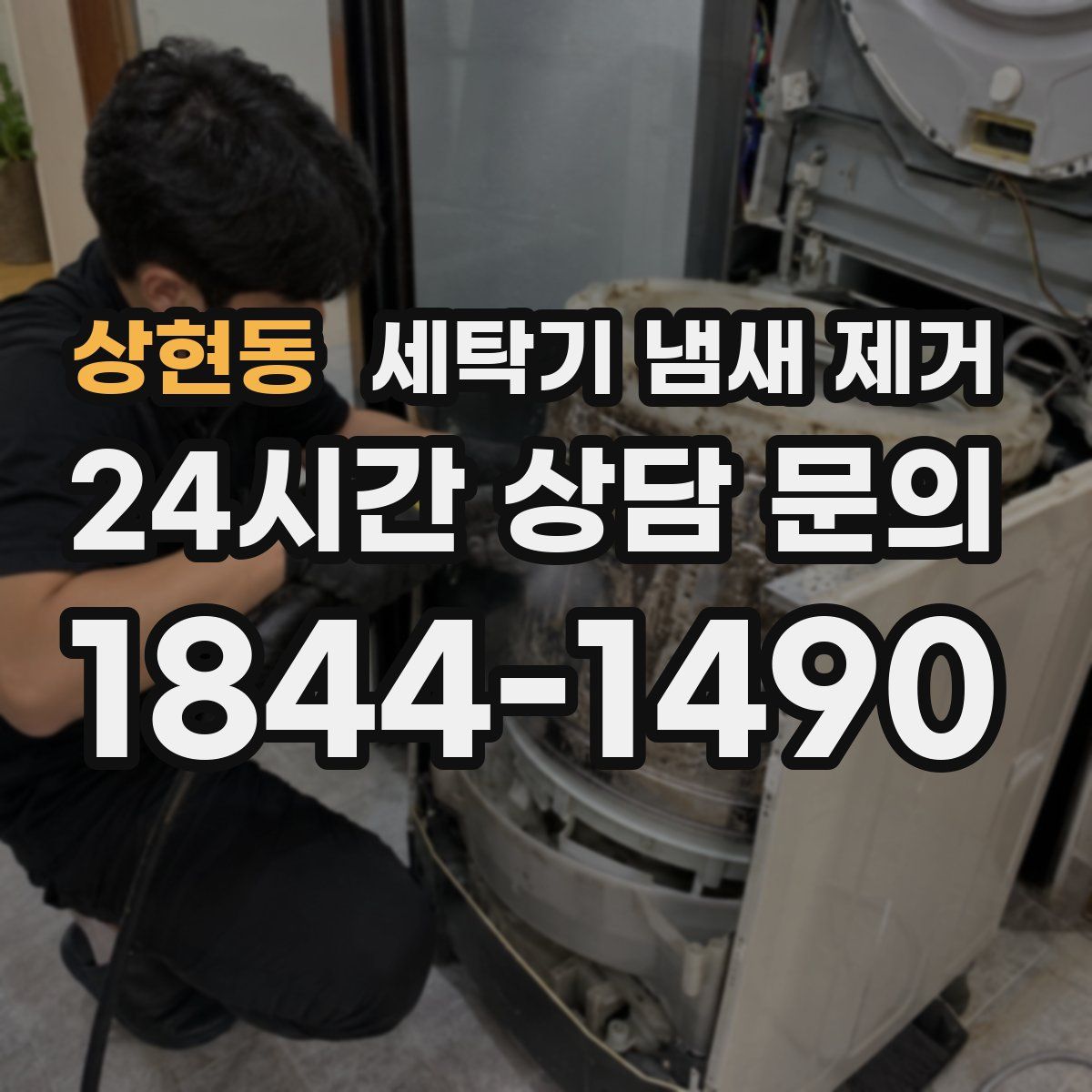 상현동 세탁기 냄새 제거