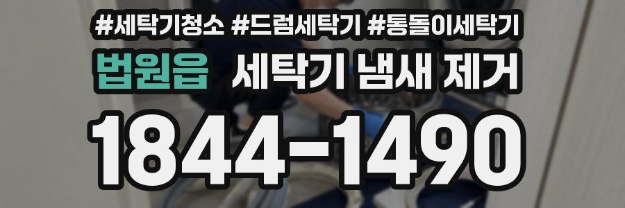 법원읍 세탁기 냄새 제거