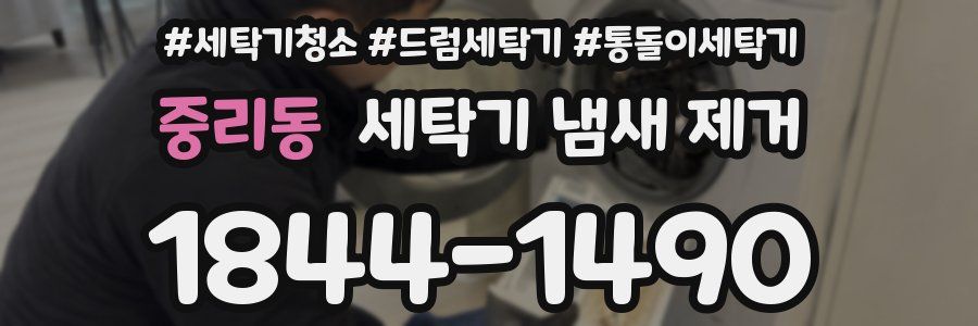 중리동 세탁기 냄새 제거