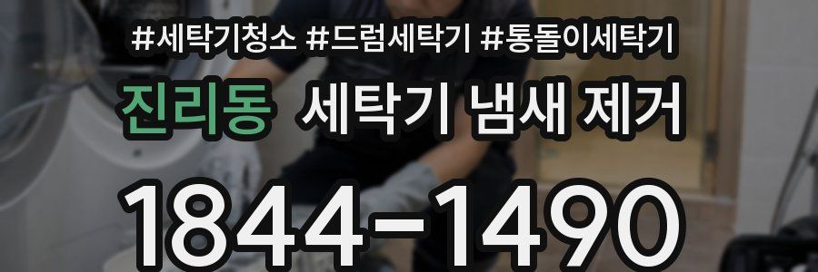 진리동 세탁기 냄새 제거