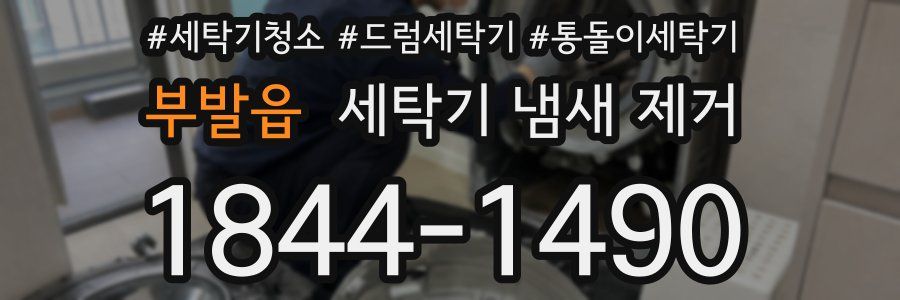 부발읍 세탁기 냄새 제거