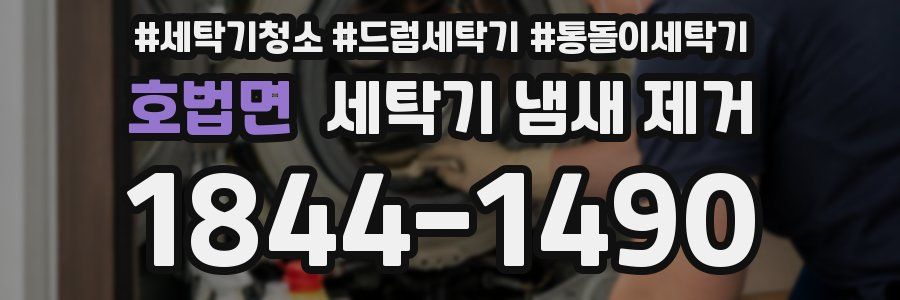 호법면 세탁기 냄새 제거