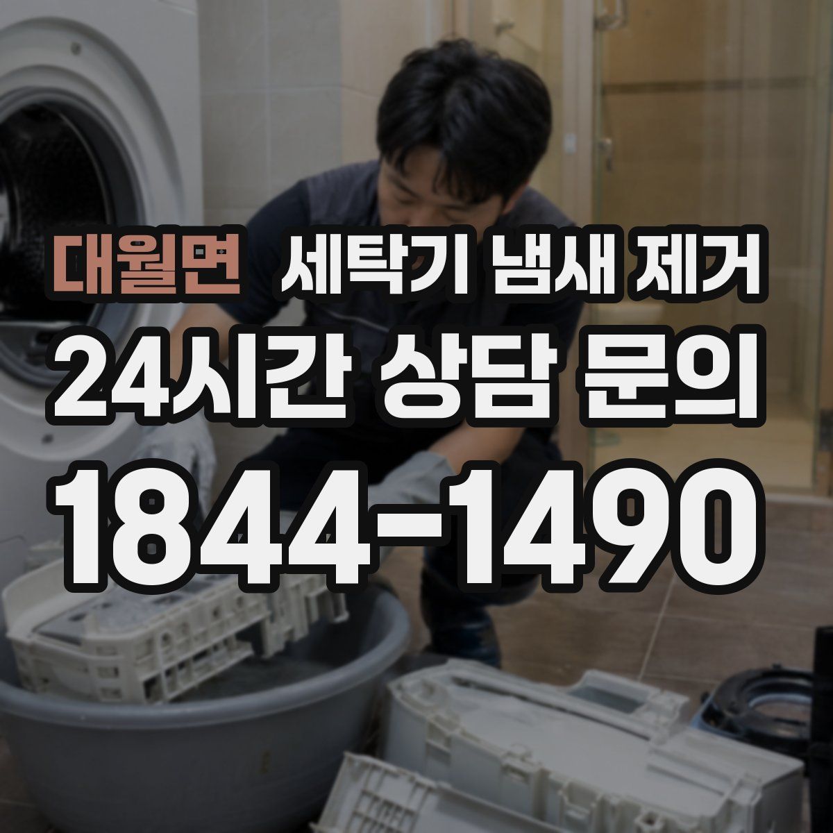 대월면 세탁기 냄새 제거