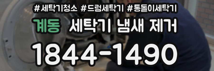 계동 세탁기 냄새 제거