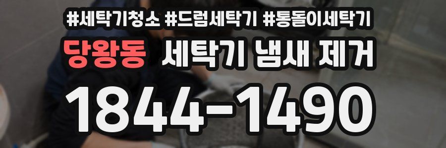 당왕동 세탁기 냄새 제거