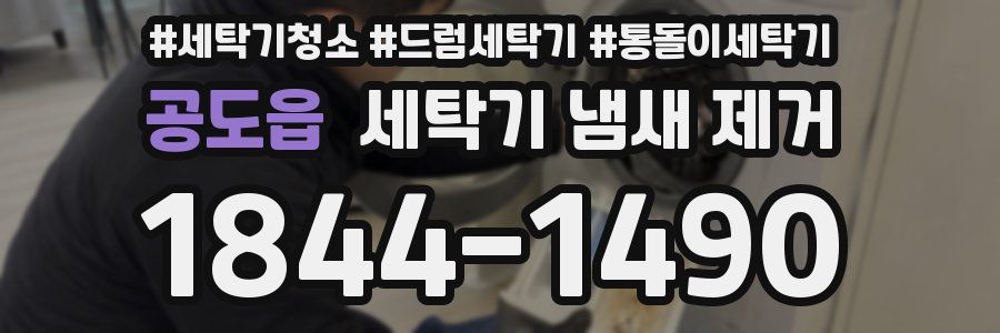 공도읍 세탁기 냄새 제거