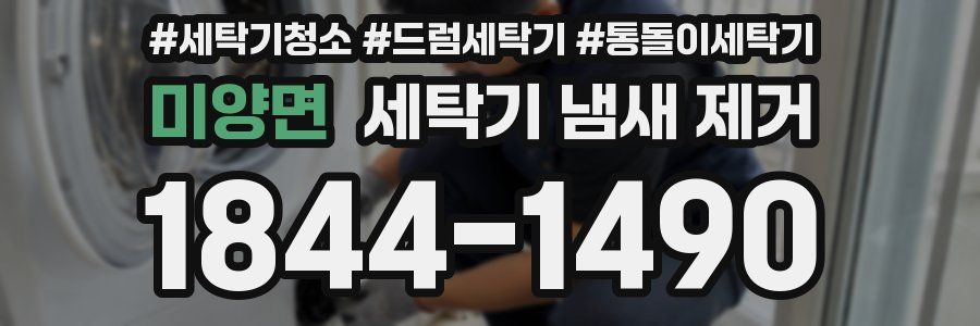 미양면 세탁기 냄새 제거