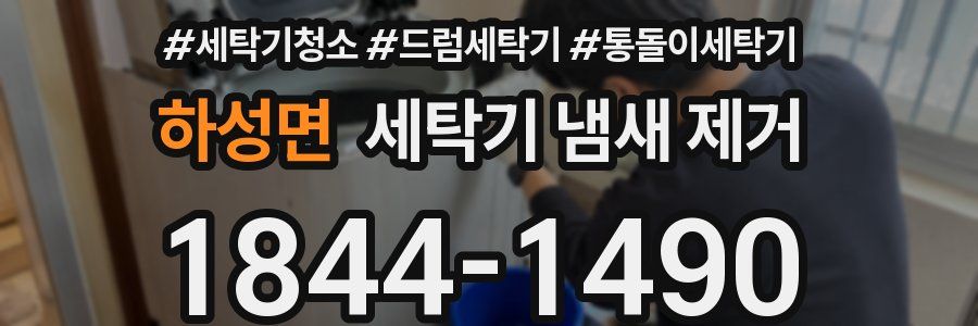 하성면 세탁기 냄새 제거