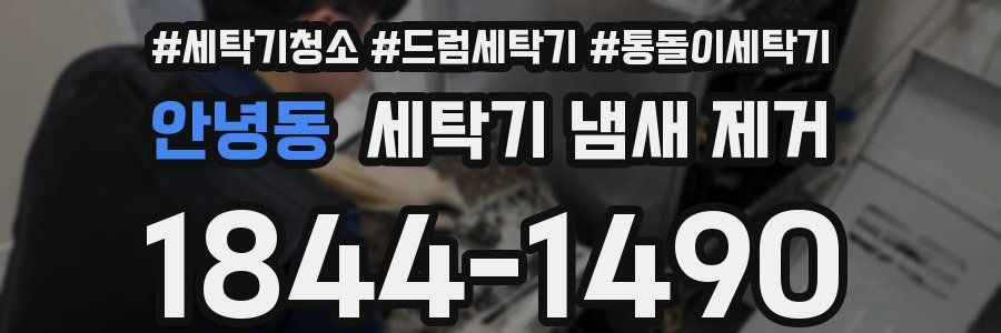 안녕동 세탁기 냄새 제거