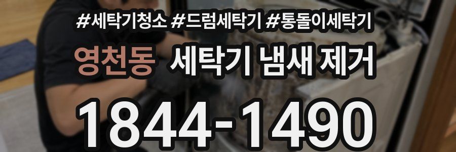 영천동 세탁기 냄새 제거