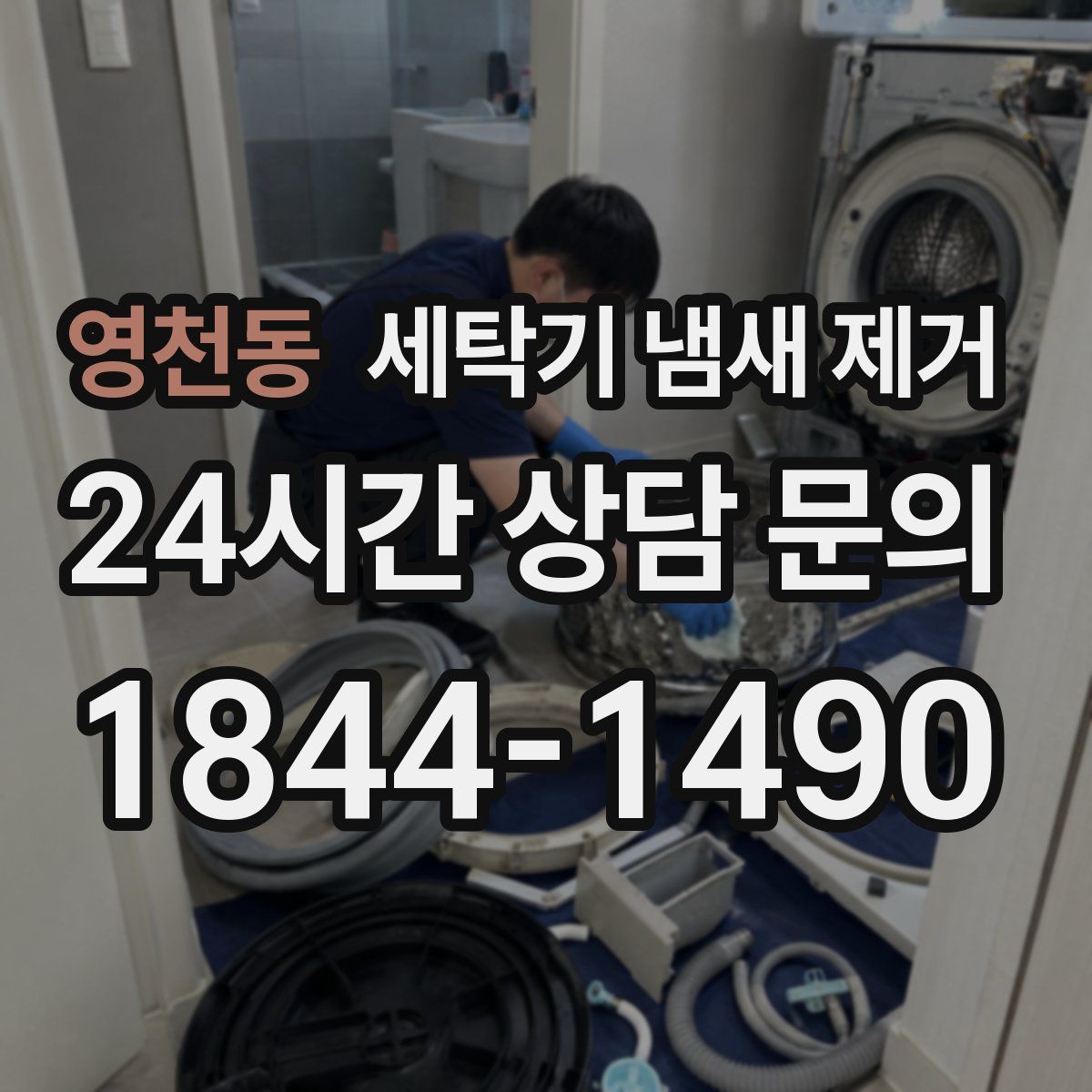영천동 세탁기 냄새 제거