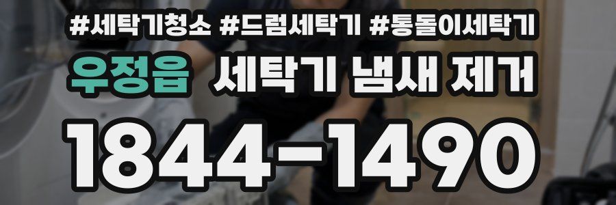 우정읍 세탁기 냄새 제거