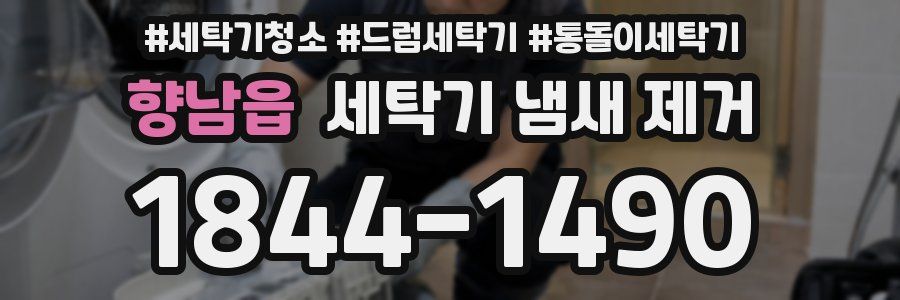 향남읍 세탁기 냄새 제거
