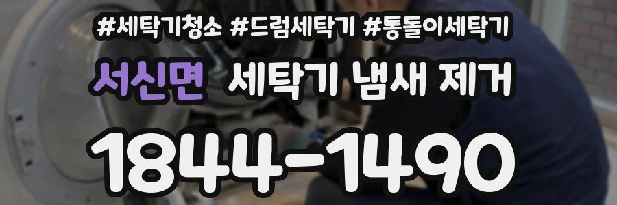 서신면 세탁기 냄새 제거
