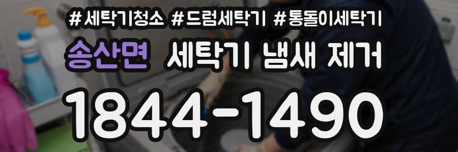 송산면 세탁기 냄새 제거