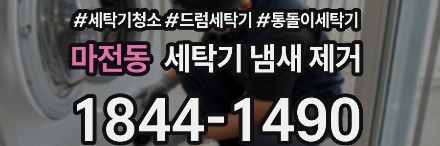 마전동 세탁기 냄새 제거