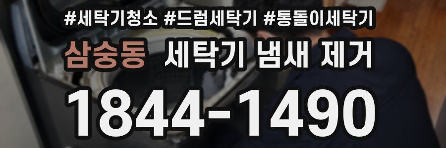 삼숭동 세탁기 냄새 제거