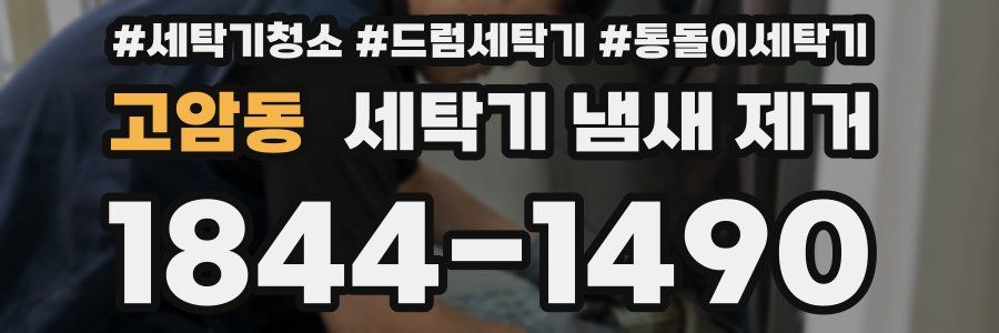 고암동 세탁기 냄새 제거
