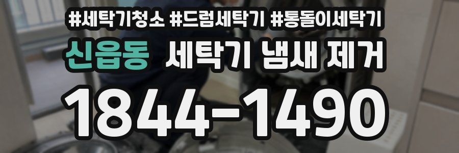 신읍동 세탁기 냄새 제거