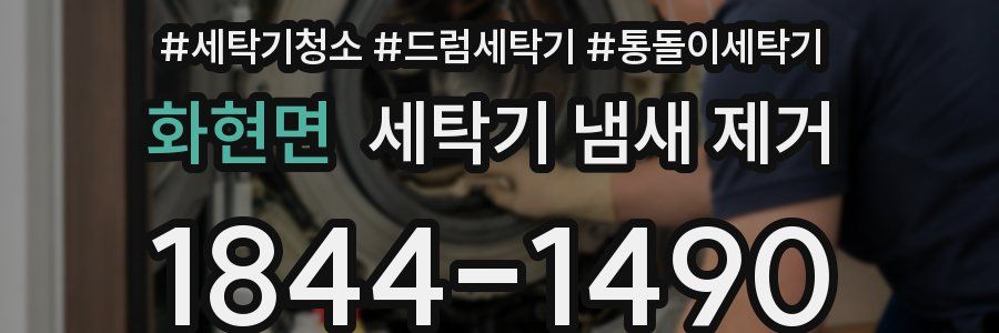 화현면 세탁기 냄새 제거