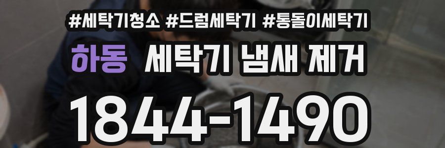 하동 세탁기 냄새 제거