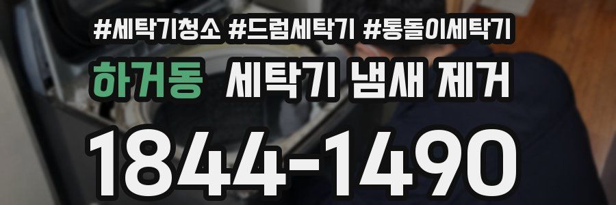 하거동 세탁기 냄새 제거