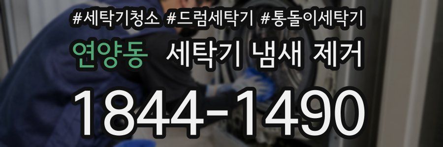 연양동 세탁기 냄새 제거